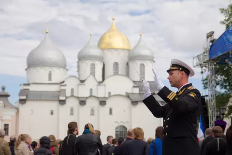 Благотворительный концерт Адмиралтейского оркестра