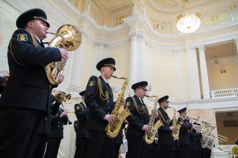 Благотворительный концерт Адмиралтейского оркестра