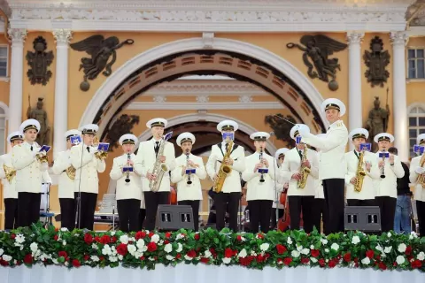 Благотворительный концерт Адмиралтейского оркестра
