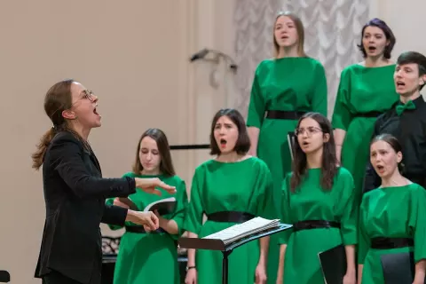 Первый отчетный концерт Камерного хора СПбПУ
