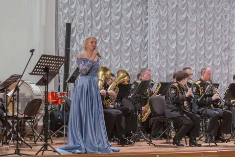 Праздничный концерт к Дню защитника Отечества