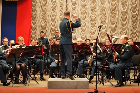 Концерт оркестра военно-медицинской академии