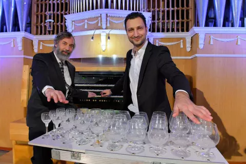 Стеклянная арфа & Орган. Хрустальный Щелкунчик