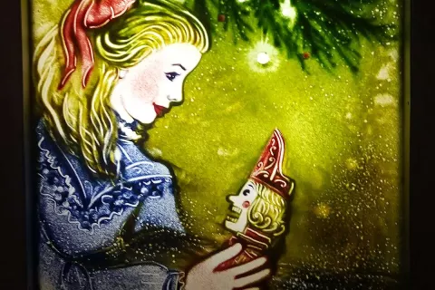 Новогодние песочные сказки. «Двенадцать месяцев», «Белоснежка», «Щелкунчик»
