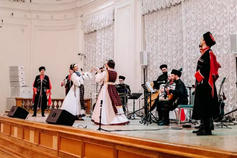 Праздничный концерт ансамбля «Казачья доля»