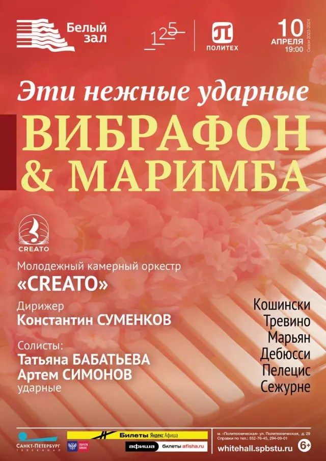 Афиша: Эти нежные ударные. Вибрафон & Маримба