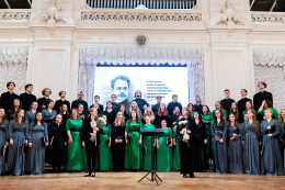 Студенты Политеха музыкой славили первого директора университета 