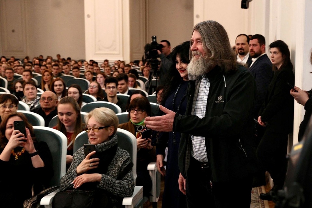 Федор Конюхов встретился со студентами Политеха