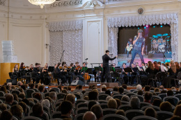 Оркестр Политеха победил в «Студенческой весне» и дал сольный концерт при полном аншлаге Оркестр Политеха победил в «Студенческой весне» и дал сольный концерт при полном аншлаге